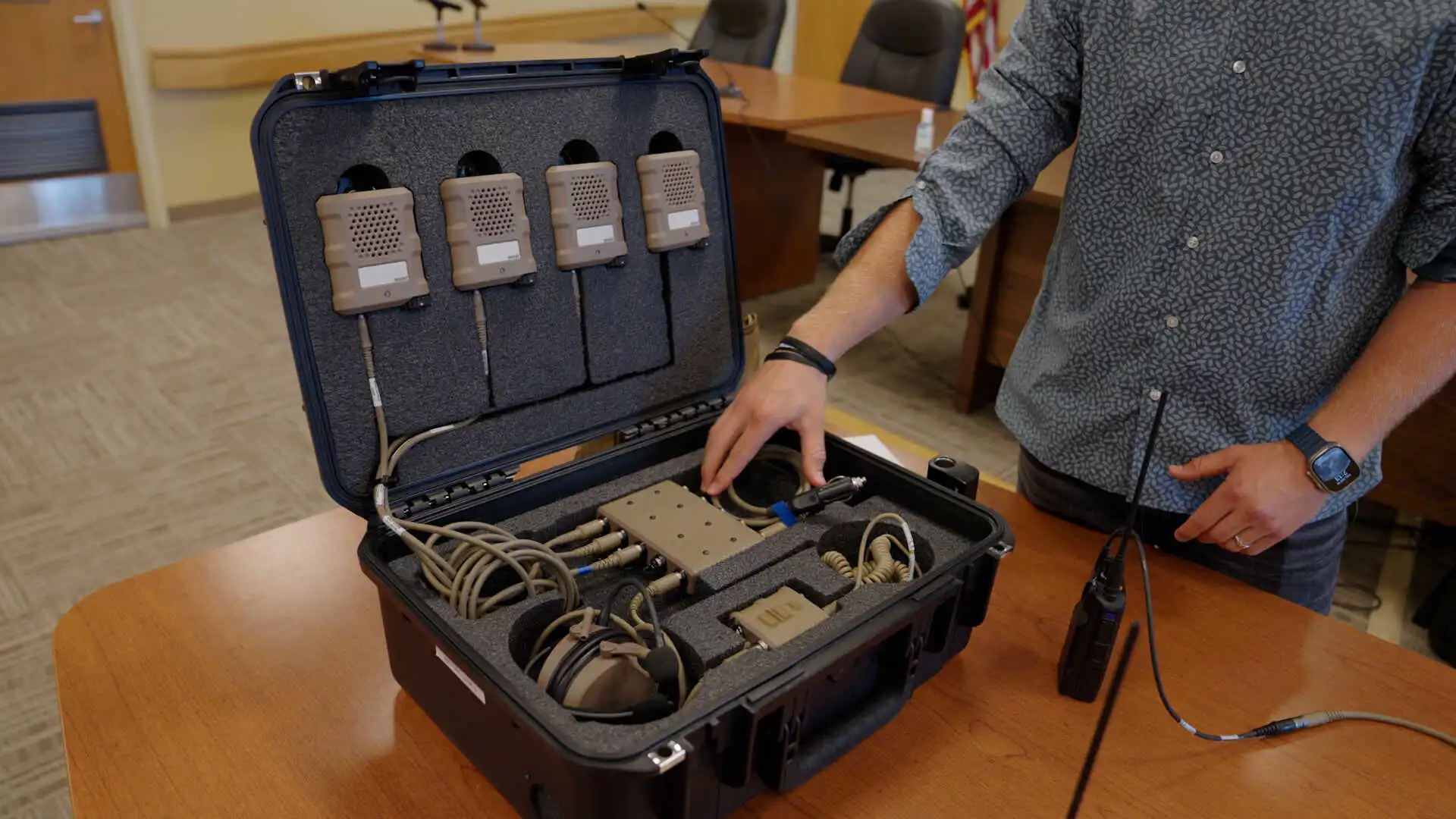 Command Post Interagency Communication Invisio