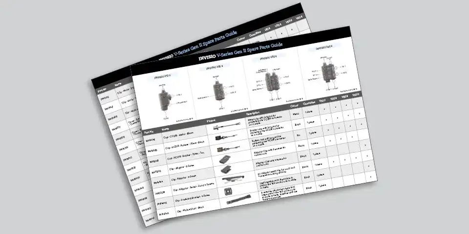 INVISIO V-Series Gen II accessories guide