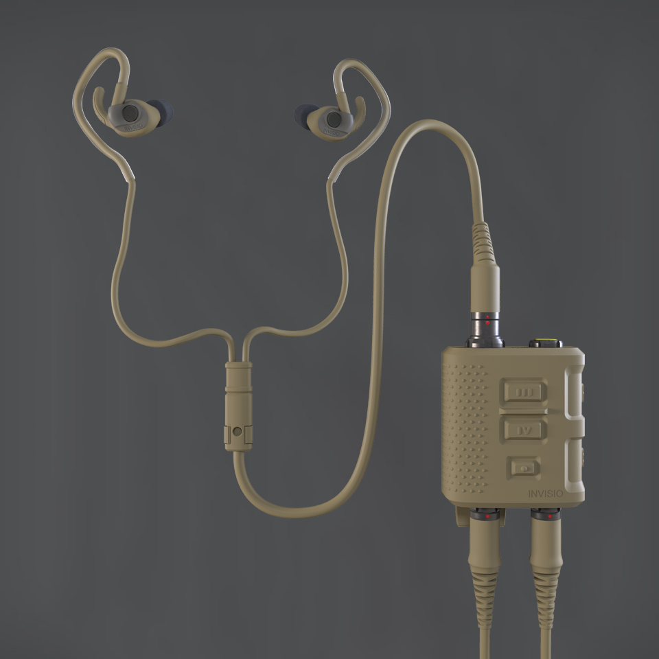 Invisio Communication System Headset Ptt