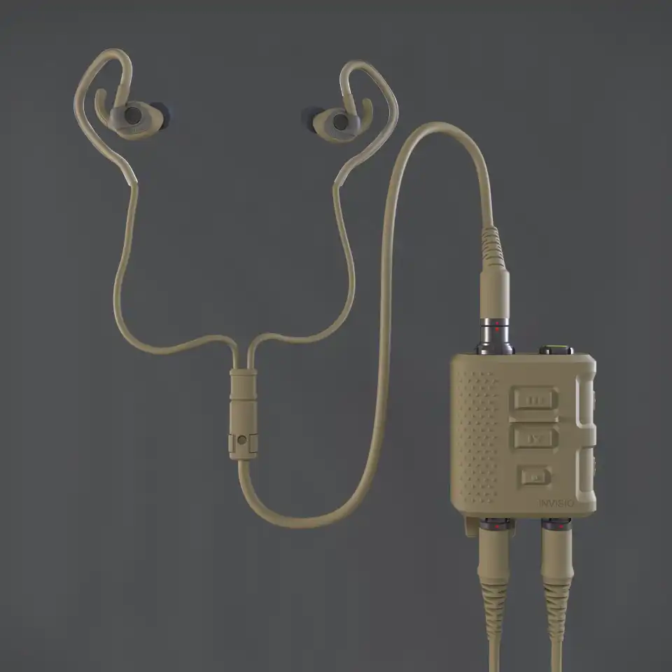 Invisio Communication System Headset Ptt