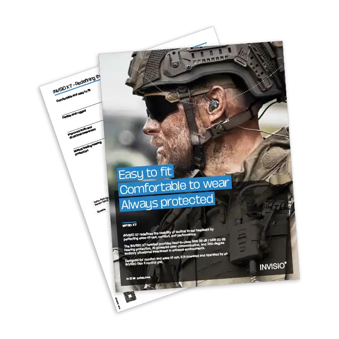 INVISIO X7 flyer